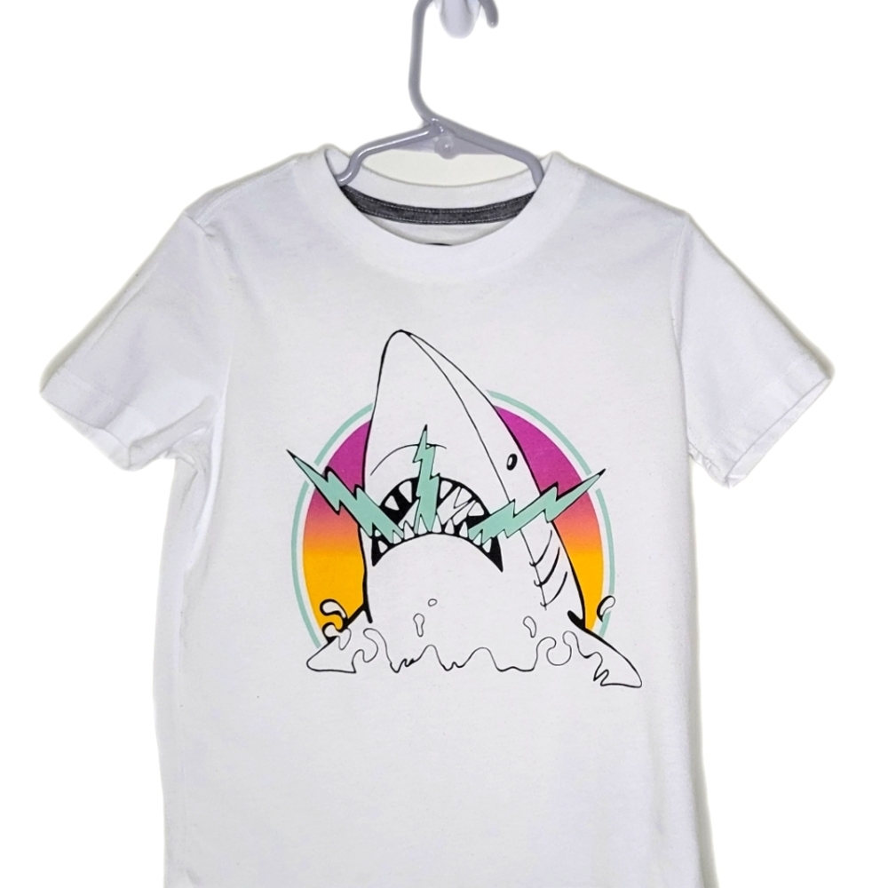 Old Navy, short sleeve t-shirt, color: white, size: XS (5)